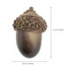 thumbnail image 2 of Milisten 20Ud Adornos Artificiales De Bellota Chocolate Con Para, 2 of 6