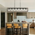 thumbnail image 3 of ACROMA Roundhil 7-light Modern Farmhouse Kitchen Island Pendant Lighting, 3 of 5