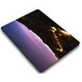 thumbnail image 1 of Hard Case Compatible with New MacBook Air 13" with Retina Display Touch ID USB Type-C Cable Tie Model: A2337 m1/A2179/A1932 (Purple series 0303), 1 of 5