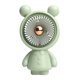 thumbnail image 2 of New Bear Handheld Fan Desktop Mini Cute Home Portable USB Charging Small Fan, 2 of 5