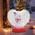 thumbnail image 5 of ToyKingdee Christmas Blow Ups, Inflatable Christmas Balls, Heart Shape Inflatable Snow Balls for Yard, Lawn, Pool Decorations, 5 of 9