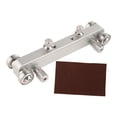 thumbnail image 3 of Mantenimiento de los tornillos de ajuste de la lijadora de la cejuela del puente de la guitarra con papel de lija para Plata, 3 of 9