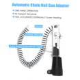 thumbnail image 2 of EIMELI Automatic Chain Nail  Adapter Power Drill Attachment With Screws Woodworking Tool Auto Feed Screwdriver Tape Chain Nail Adapter for Nail  Electric Drill, 2 of 7
