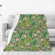 thumbnail image 1 of Balery Vintage Sugar Skull Manta de Felpa Suave y Acogedora – Cobija de Franela Aterciopelada para Cama, Lavable y Cálida para Sofá, Mascotas, Transpirable-80"x60", 1 of 7