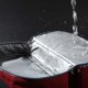 thumbnail image 4 of Neceser de viaje colgante, bolsa de almacenamiento de maquillaje cosmético impermeable portátil, organizador húmedo de gran capacidad para Almacenamiento y organización del hogar Vino rojo Advancent  HA066538-01, 4 of 6