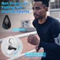 thumbnail image 6 of Open Ear Wireless Earbuds, Clip-On Earphones Bluetooth Headphone with Power Display Charging Case, Waterproof Sports Headsets for Cycling Driving, Running and Work,Black, 6 of 7