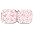 thumbnail image 7 of Fotbe Cute Hand Drawn Hearts 2-Piece Car Windshield Sun Shade | Sun Blocker for Car Windshield | Foldable Automotive Interior Accessories for Sun Protection-Medium, 7 of 7
