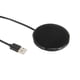 thumbnail image 1 of Micrófono omnidireccional de metal para escritorio, USB Plug and Play, reducción de ruido inteligente, alta sensibilidad para grabación de audio profesional, transmisión web y videoconferencia (negro), 1 of 8