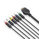 thumbnail image 4 of Cable AV de componentes LIUXGMXG 6 pies RCA alta resolución para TV alta definición compatible con PS3 PS2, 4 of 5