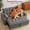 Dark Gray, variant on Asofer 3-in-1 Convertible Sofa Bed,Oversized Linen Sleeper with Pull-Out Bed, Recliner & Side Pocket for Apartment, Dorm, Office,Dark Gray