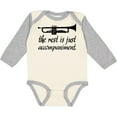 thumbnail image 3 of Inktastic Trumpet Music Joke Boys or Girls Long Sleeve Baby Bodysuit, 3 of 5