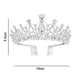 thumbnail image 4 of Coronas y tiaras de cristal con peine Diadema para niña o mujer Fiesta de cumpleaños Boda Fiesta de graduación Nupcial Navidad San Valentín Vhermosa 223521-1, 4 of 8