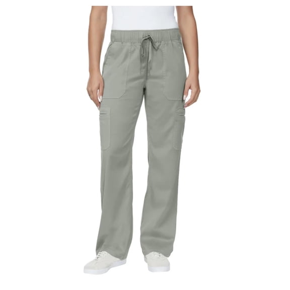 Buffalo David Bitton Women's Tencel Pull-On Cargo Pant (US, Alpha, XX-Large, Regular, Regular, Sage Smoke (Green))