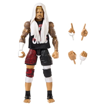 WWE Elite Collectible Kids Solo Sikoa Action Figure, Black, 1.25 lb