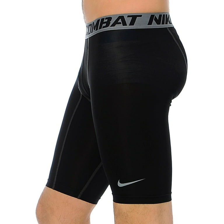 Men's Nike Pro Combat Core Compression 2.0 9" Shorts Grey Walmart.com