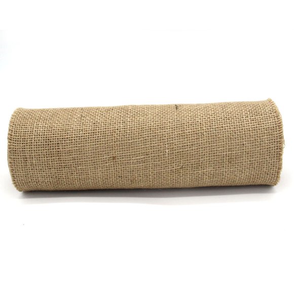 Minkissy 1Pack Hessian Burlap Ribbon Diy Crafts Home Decoration Rustic Banners