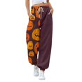 thumbnail image 2 of Red Pajama Pants Women Lounge Fluffy Pant Loose Pj Bottoms 3XL, 2 of 4