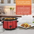 thumbnail image 3 of Elite Gourmet Electric Oval Slow Cooker Temperatura ajustabl Elite Gourmet Elite Gourmet, 3 of 5