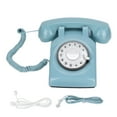thumbnail image 2 of Retro Lline 60S Old Fashioned Classic Dial Cableado Fijo Teléfono Fijo Teléfono, 2 of 7