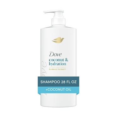 Dove Shampoo for Women Coconut & Hydration with Bio-Protein Care Technology and Coconut Oil, 28 oz