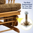 thumbnail image 3 of OULII 4pcs Rocking Chair Bearing Connecting For Glider Chair Easy Installation Replacement For Furniture Accessories, 3 of 7