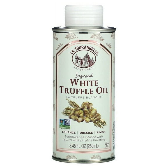 La Tourangelle, Infused White Truffle Oil, 8.45 fl oz Pack of 4