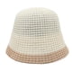 thumbnail image 1 of Sombrero de pescador plegable con circunferencia de 58-60cm, sombrilla femenina, sombrero protector solar, color simple, sombrero de cubo a juego, 1 of 5