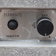 Elementi Manhattan 56 In Concrete Outdoor 45,000 BTU Natural Gas Fire Pit