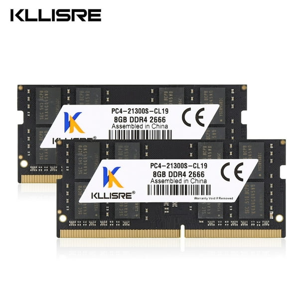 Kllisre DDR4 4GB 8GB 16GB 2133 2400 2666 3000 3200 ram sodimm soporte de memoria para computadora portátil Tan Jianjun unisex