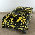 thumbnail image 2 of College Covers Iowa Hawkeyes Huge Raschel Throw Blanket, Bedspread, 86" x 63", 2 of 7