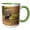 Green/White, variant on 3drose, Usa, Alaska. Caribou Bull in Denali Np in Late Fall., 11oz Magic Transforming Mug