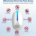 thumbnail image 2 of Meuvax Mice Repelent Plug ins Indoor, 4 Pack Ultrasonic Pest Repeler for Bug Mouse Roach Mosquito Spider Rodent, Plug in Pest Control for Home Kitchen Barns Garage Attic RV, 2 of 7