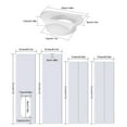 thumbnail image 3 of Sliding Door Air Conditioner Kit Sliding Door Air Conditioner Kit Portable Air Conditioner Window Vent Kit Adjustable Window Slide Kit Plate, 3 of 7