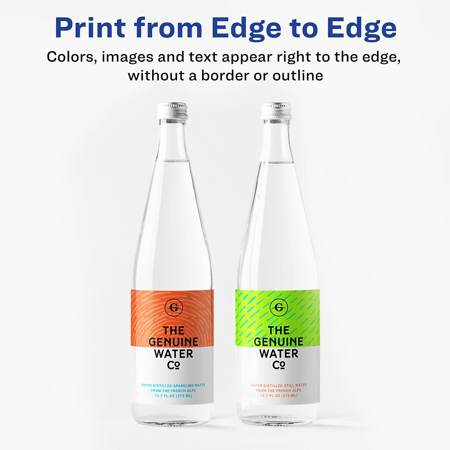 Avery Print-to-the-Edge Color Laser Shipping Labels 3" x 3-3/4" White 6 Labels/Sheet 25 Sheets/Pack