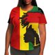 thumbnail image 1 of Eres Más Que una Camisa de Puntuación de Prueba Mujeres de Moda Impresión Casual Manga Corta Suelta Camiseta de Tamaño Más, Blusa de Túnica de Cuello Redondo, 1 of 5