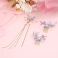 thumbnail image 3 of 3 horquillas vintage con diseño de mariposas para el pelo, accesorios para el pelo para mujer., 3 of 7