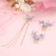 thumbnail image 3 of 3 horquillas vintage con diseño de mariposas para el pelo, accesorios para el pelo para mujer., 3 of 7