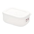 thumbnail image 2 of Contenedor de almacenamiento de alimentos frescos, organizador de nevera, contenedor de alimentos, a prueba de polvo, apilable con tapa para ensalada, Claro perfecl contenedor de almacenamiento, 2 of 8