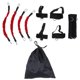 thumbnail image 2 of Portable Yoga Stretch Band Exercise Resistance Bands Home Workout Gym Training 1Set, 2 of 3