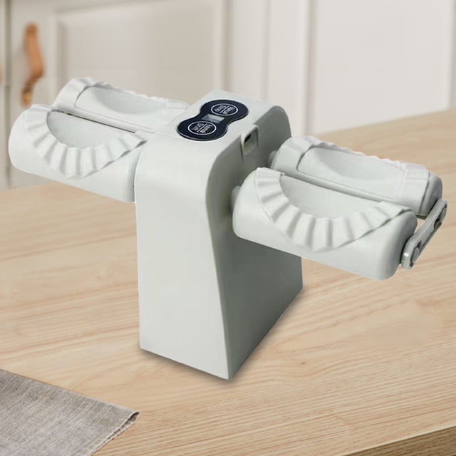 Máquina para hacer bolas de masa hervida Bola de masa hervida de doble cabeza que hace el molde Envoltura automática rápida Dos a la vez Herramienta fácil