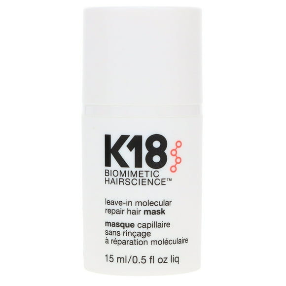 K18 Leave-In Molecular Hair Mask, Hair Care 50 ml / 1.7 fl oz, Repairs Dry or Damaged Hair