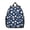 Baseballs Blue Pattern, variant on Baseballs Blue Pattern Backpack for School, Cute School Bag with Adjustable Shoulder Straps and Padded Back, 13.8"x11.4"x6"