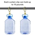thumbnail image 4 of 40 PCS Curtain Rings with Clips, Rings Hooks,Gold, 4 of 5