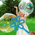 thumbnail image 3 of Miangastore Assorted Color Bubble Wand Set with Tray for Playing 20pcs Safe Plastic Toys Summer Outdoor Fun, 3 of 8