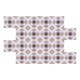 thumbnail image 3 of Calcomanías de azulejos de 20 piezas, pegatina Diagonal de suelo impermeable autoadhesiva para decoración de pasillo y sala de estar, 3 of 14