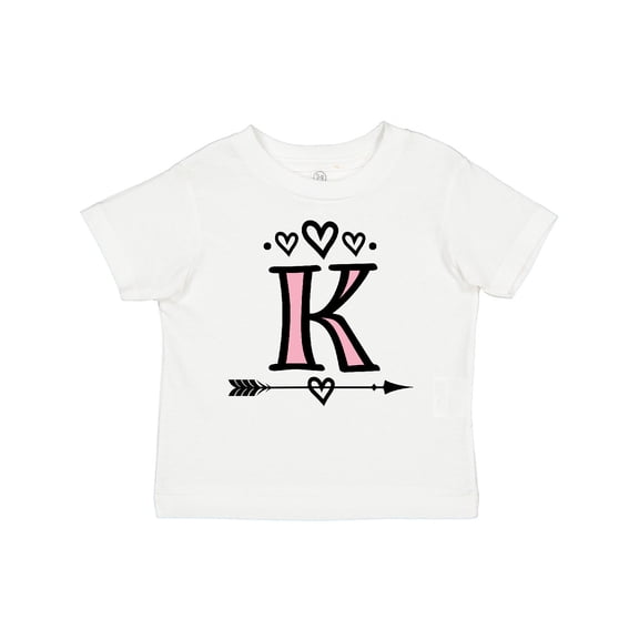 Inktastic Letter K Monogram Tribal Arrow Girls Toddler T-Shirt