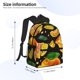 thumbnail image 2 of Disketp Tangerine Mochila Ligera Clásica con Múltiples Bolsillos, Mochila Casual para Hombre y Mujer, Ideal para Escuela, Trabajo y Viajes, 2 of 6