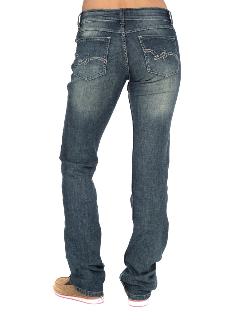 womens straight leg jeans with stretch