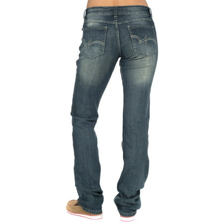 Wrangler Apparel - Wrangler Apparel Womens Straight Leg Jeans - Walmart.com