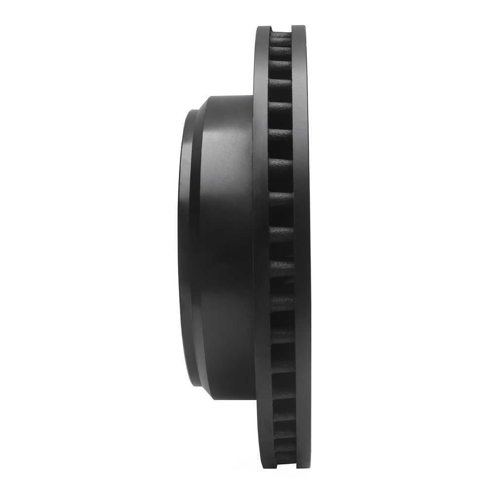 Dynamic Friction Company 633-54208L DFC Brake Rotor - Drilled And Slotted - Black